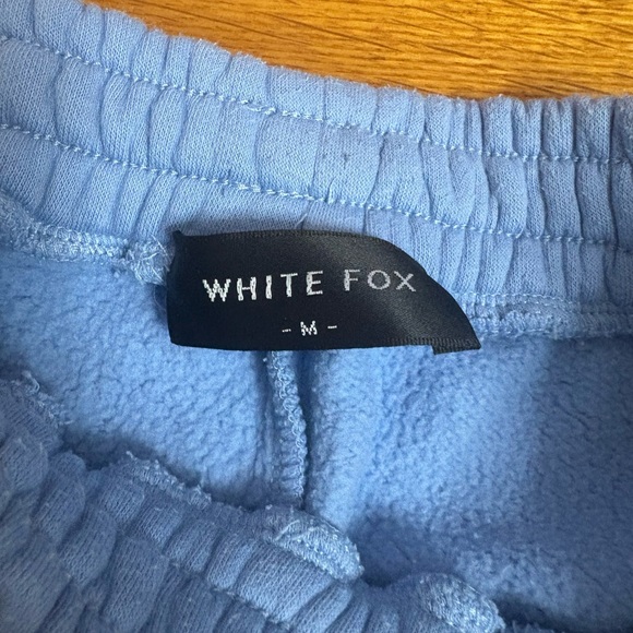 WHITE FOX comfort club sweatpants size M Blue - Picture 3 of 4
